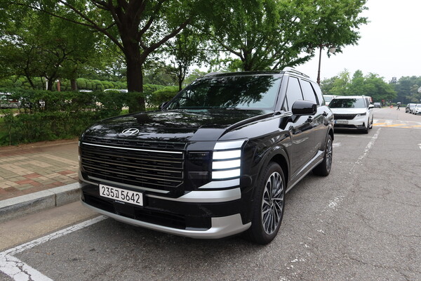 디 올 뉴 팰리세이드 하이브리드 정측면 [이정하 자동차전문기자]