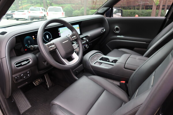 디 올 뉴 팰리세이드 하이브리드 운전석 [이정하 자동차전문기자]