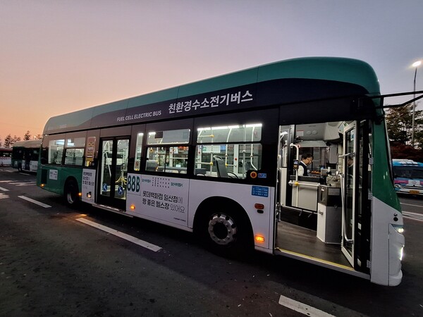 2025년도 상반기에 도입한 수소저상버스