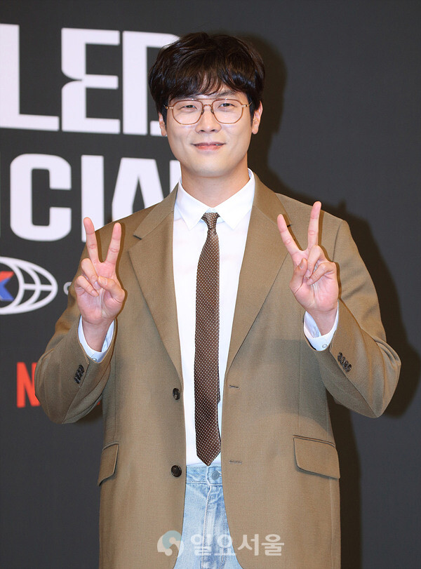 예능 베일드 뮤지션 제작발표회에 참석한 최다니엘