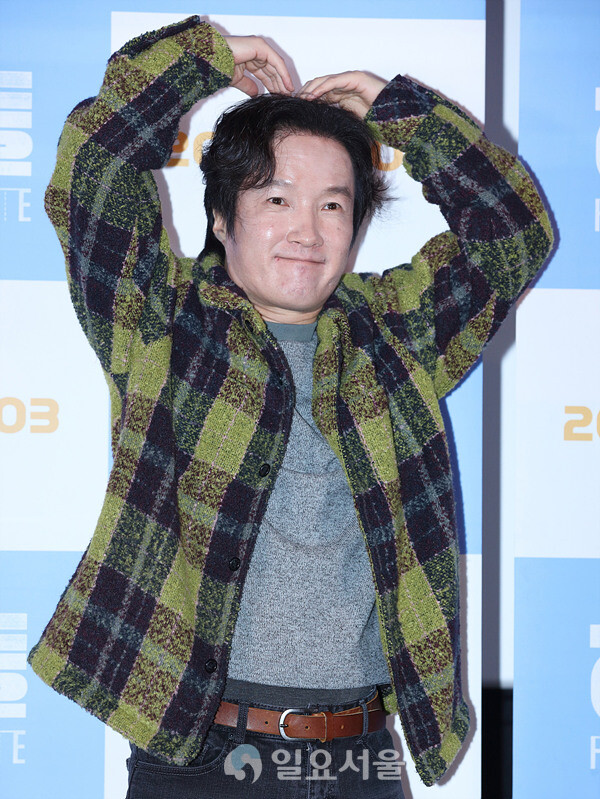 영화 허들 언론시사회에 참석한 이중옥