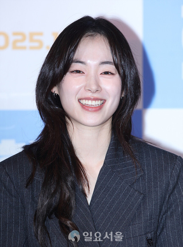 영화 허들 언론시사회에 참석한 권희송