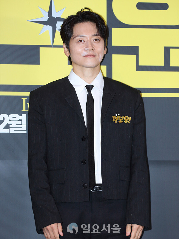 영화 정보원 언론시사회에 참석한 조복래