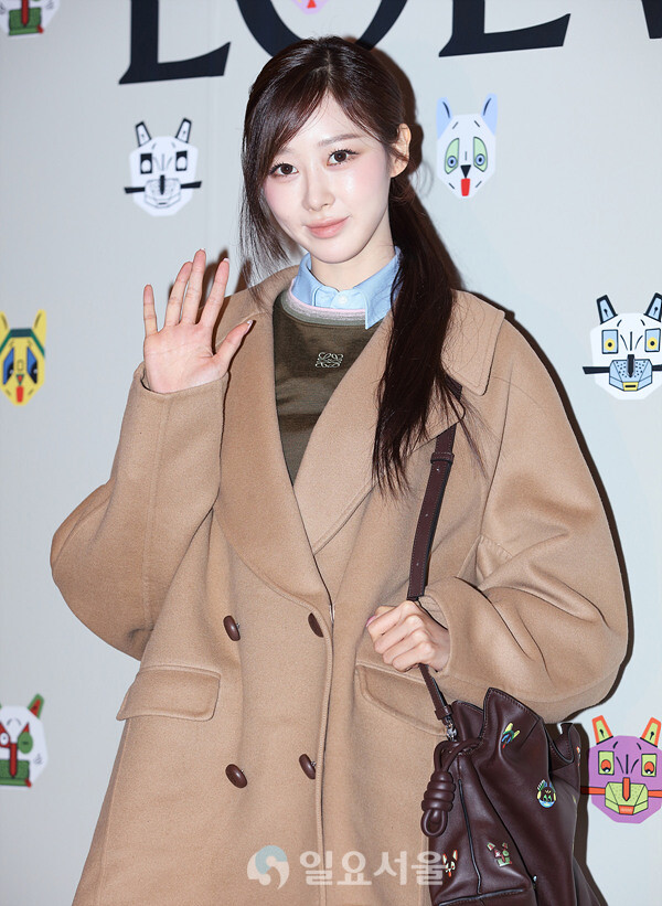 로에베 행사 참석한 에스파 지젤