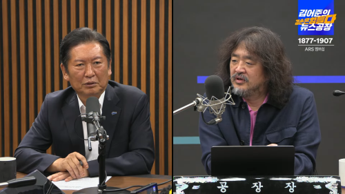 김어준의 겸손은 힘들다 뉴스공장에 출연한 이재명 대통령[겸손 캡처]