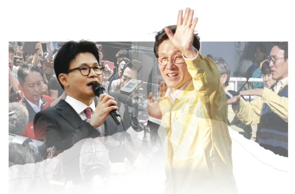 내년 선거에서 두 사람의 행보가 여야 전체 전략을 좌우할 것”이라는 분석 속에 향후 주요 정치 일정 속에서 김민석–한동훈의 양강 구도는 더욱 뚜렷해질 전망이다.[뉴시스]