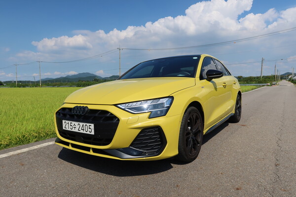 더 뉴 아우디 A3 정측면 [이정하 자동차전문기자]