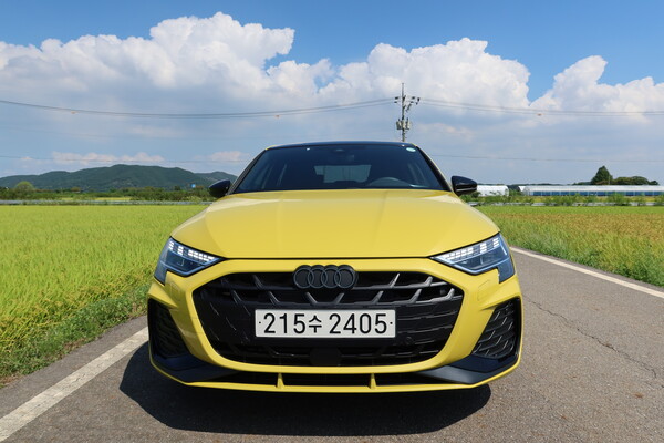 더 뉴 아우디 A3 정면 [이정하 자동차전문기자]