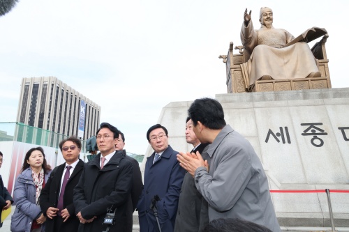 김민석 서울시  광장 [뉴시스]