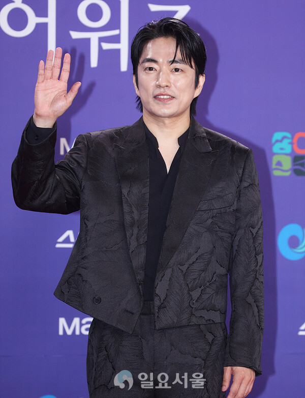 [IS포토|청룡시리즈어워즈] 정문성, <b>허수아비</b> '빌런'